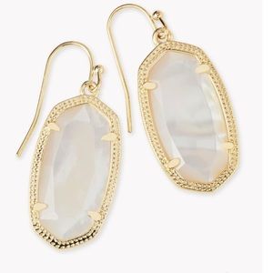 Kendra Scott ivory Pearl drop earrings